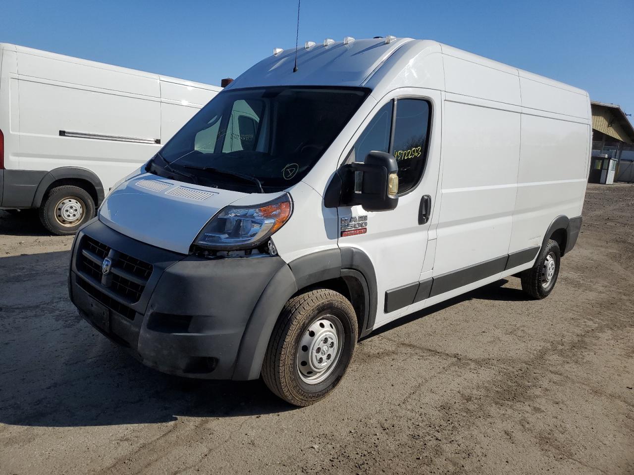 Image 1 of 2018 RAM PROMASTER 2500 2500 HIGH 2018 with VIN 3C6TRVDGXJE156635