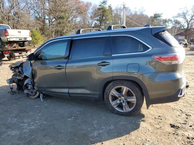 Изображение 2 2015 TOYOTA HIGHLANDER LIMITED 2015 с VIN 5TDDKRFH8FS163515