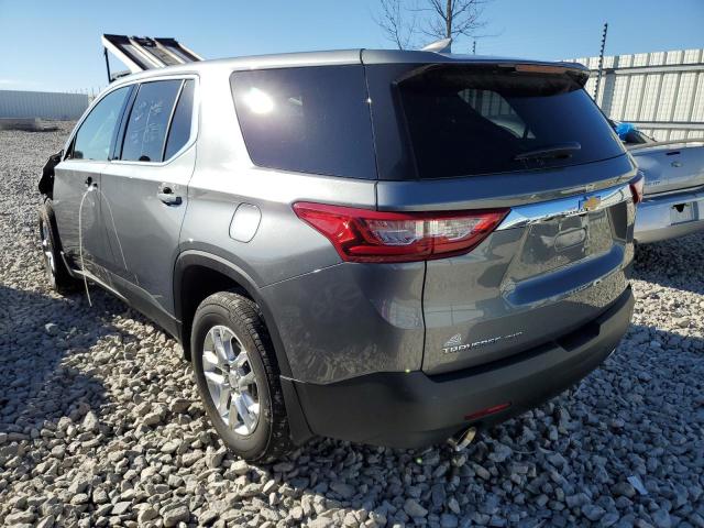 Image 3 of 2021 CHEVROLET TRAVERSE LS 2021 with VIN 1GNEVFKWXMJ101713