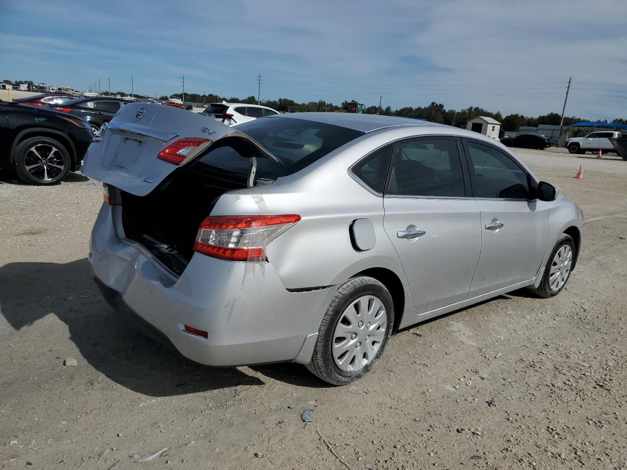 Image 3 of 2014 NISSAN SENTRA S 2014 with VIN 3N1AB7AP3EY313742