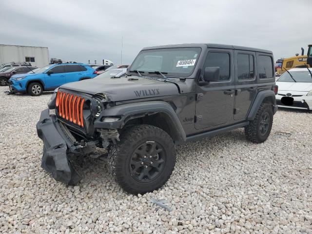 Image 1 of 2020 JEEP WRANGLER UNLIMITED SPORT 2020 with VIN 1C4HJXDGXLW252419