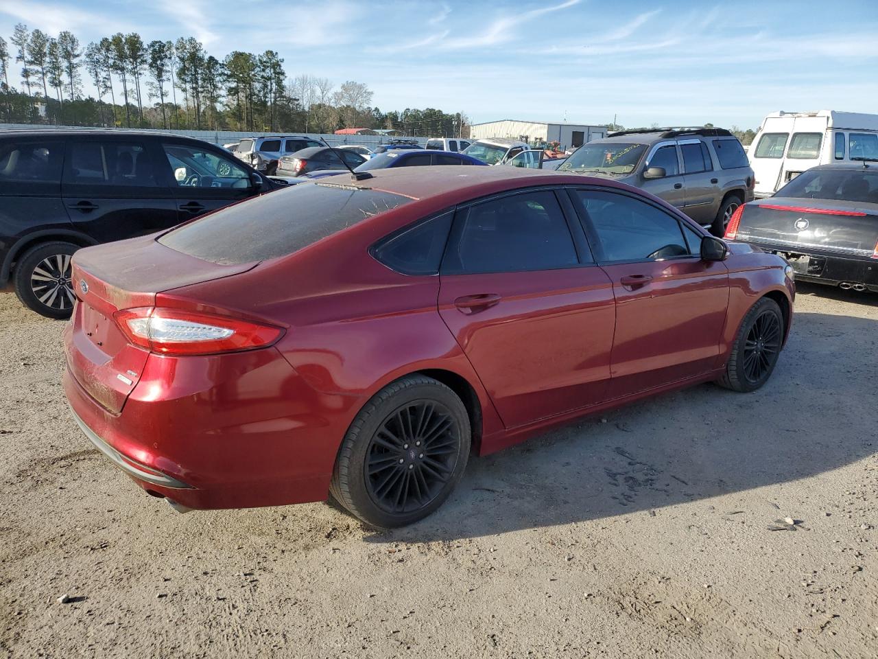Image 3 of 2016 FORD FUSION SE 2016 with VIN 3FA6P0HD2GR356303