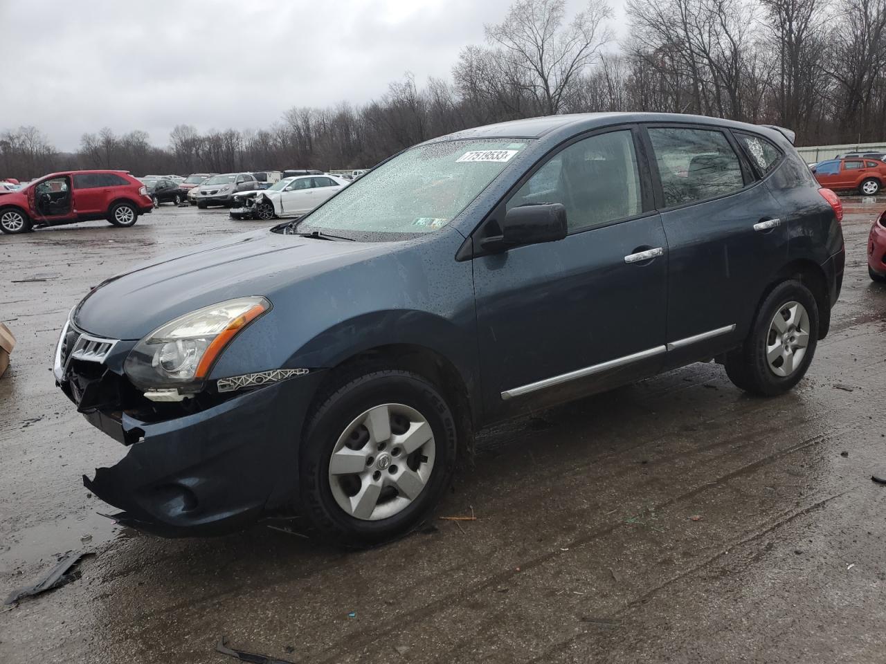 Image 1 of 2014 NISSAN ROGUE SELECT S 2014 with VIN JN8AS5MV3EW706003