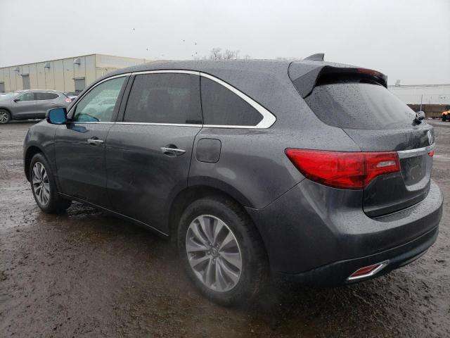 Image 2 of 2014 ACURA MDX TECHNOLOGY 2014 with VIN 5FRYD4H47EB020498