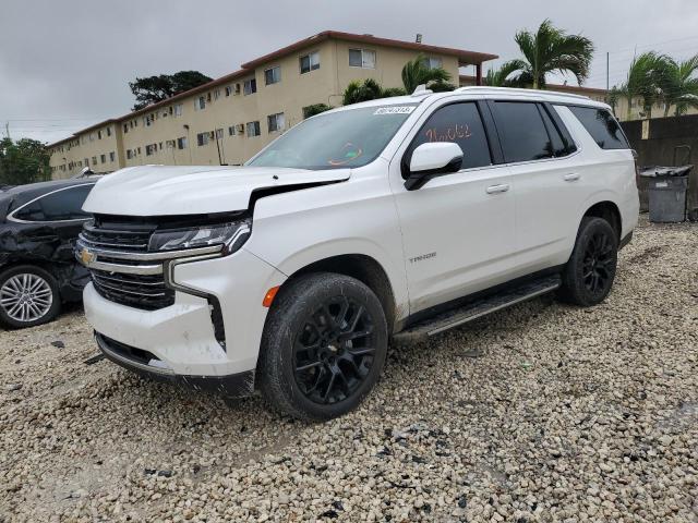 Image 1 of 2022 CHEVROLET TAHOE C1500 LT 2022 with VIN 1GNSCNKD4NR356989