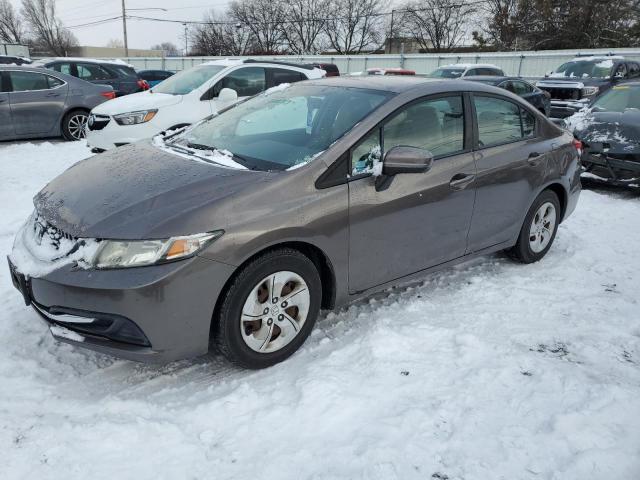 Image 1 of 2014 HONDA CIVIC LX 2014 with VIN 19XFB2F53EE019675