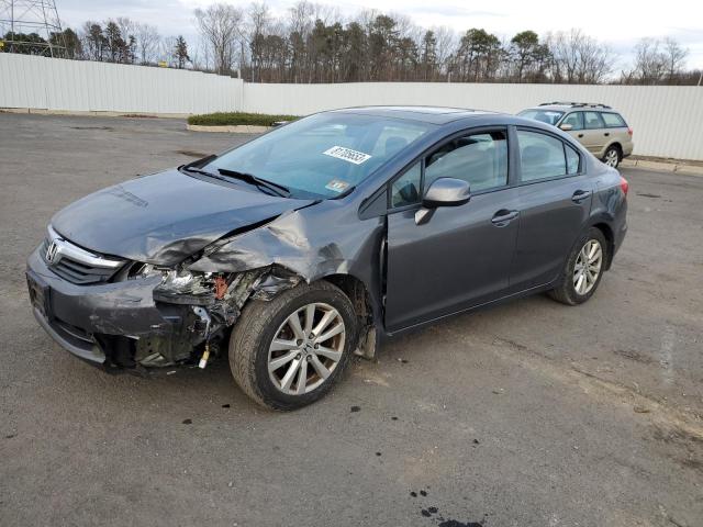 Image 1 of 2012 HONDA CIVIC EX 2012 with VIN 19XFB2F82CE020484