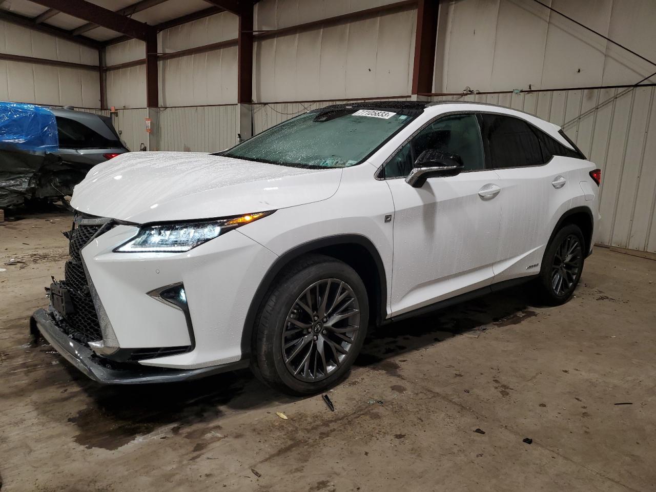 Image 1 of 2018 LEXUS RX 450H BASE 2018 with VIN 2T2BGMCA2JC025422