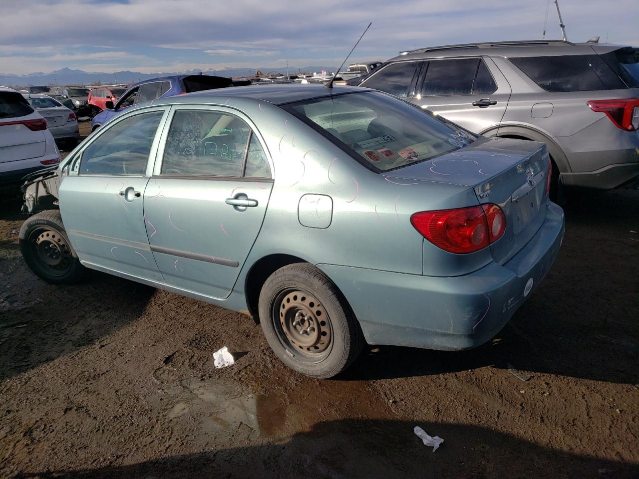 Image 2 of 2007 TOYOTA COROLLA CE 2007 with VIN 1NXBR32E97Z863385