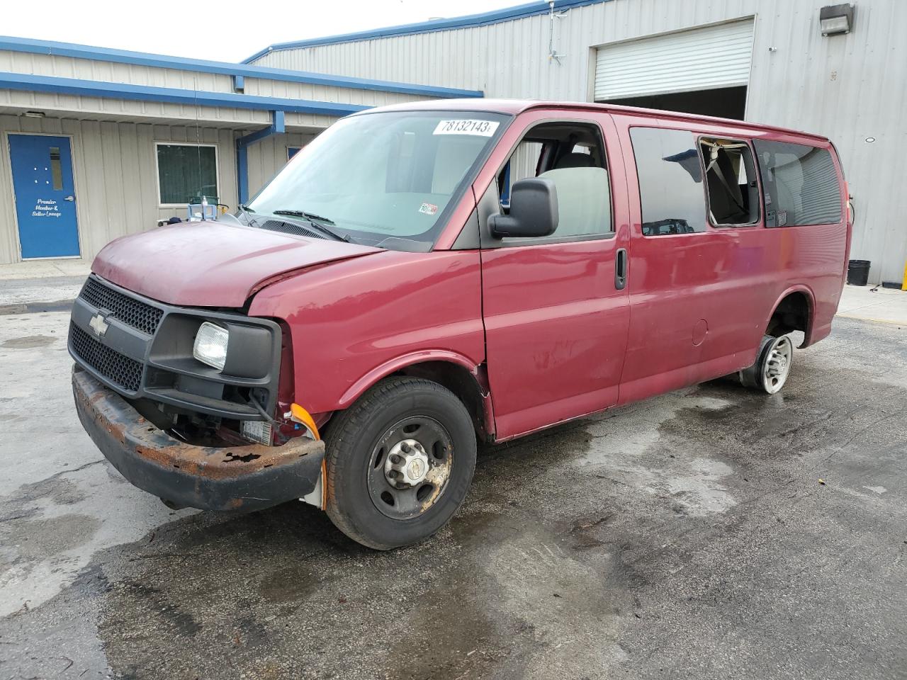 Image 1 of 2007 CHEVROLET EXPRESS G2500  2007 with VIN 1GAGG25U871113337