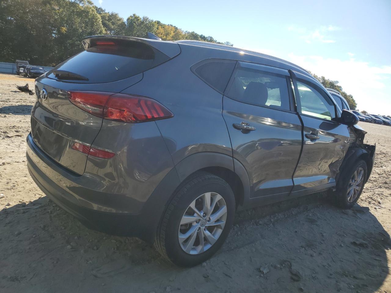 Image 3 of 2020 HYUNDAI TUCSON LIMITED 2020 with VIN KM8J33A41LU141232
