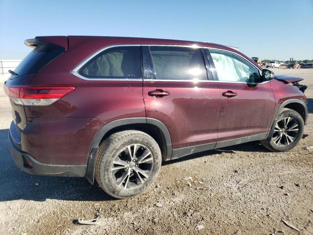 Image 3 of 2019 TOYOTA HIGHLANDER LE 2019 with VIN 5TDZZRFH9KS352654