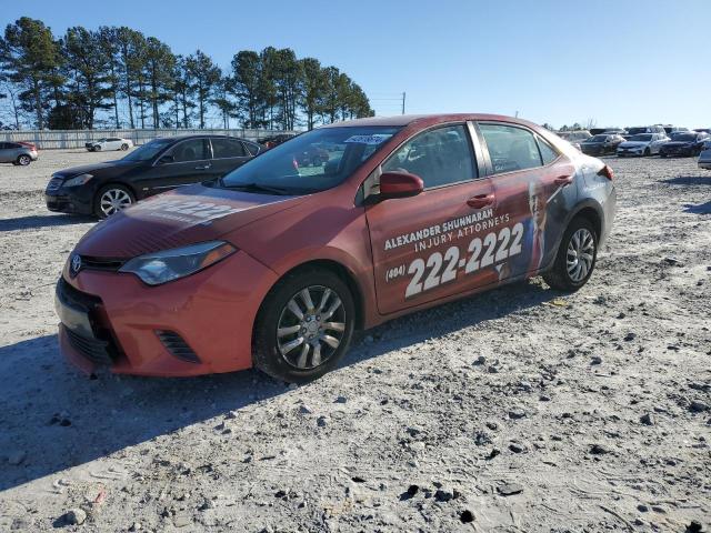 Image 1 of 2016 TOYOTA COROLLA L 2016 with VIN 2T1BURHE2GC558126