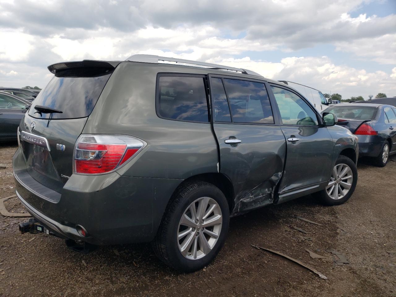 Изображение 3 2009 TOYOTA HIGHLANDER HYBRID LIMITED 2009 с VIN JTEEW44A192032368