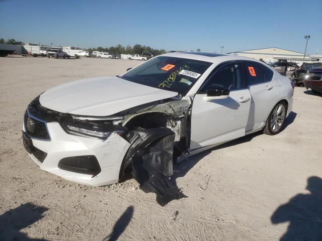 Image 1 of 2021 ACURA TLX TECHNOLOGY 2021 with VIN 19UUB5F41MA007947
