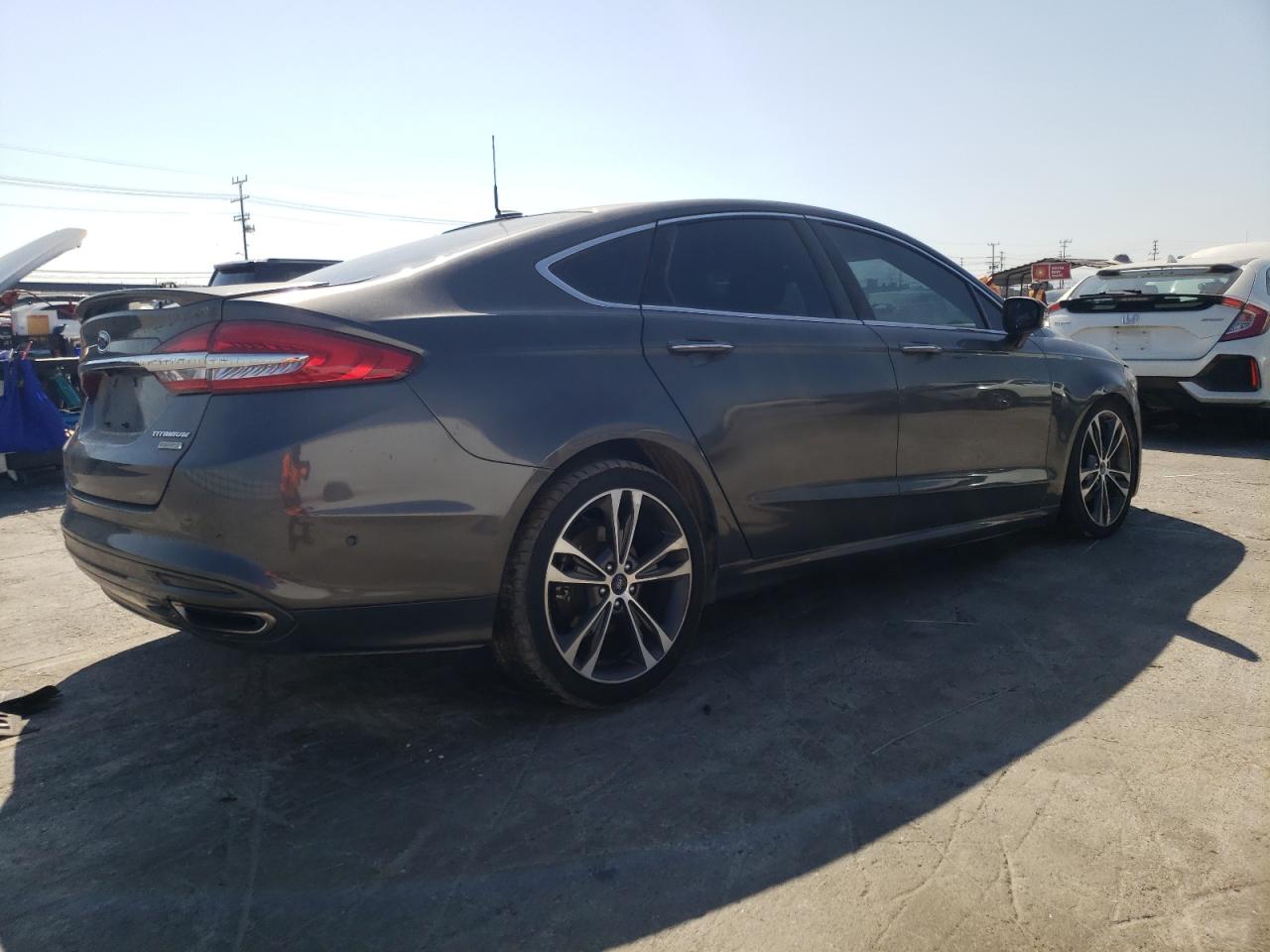 Image 3 of 2018 FORD FUSION TITANIUM/PLATINUM 2018 with VIN 3FA6P0K9XJR177146