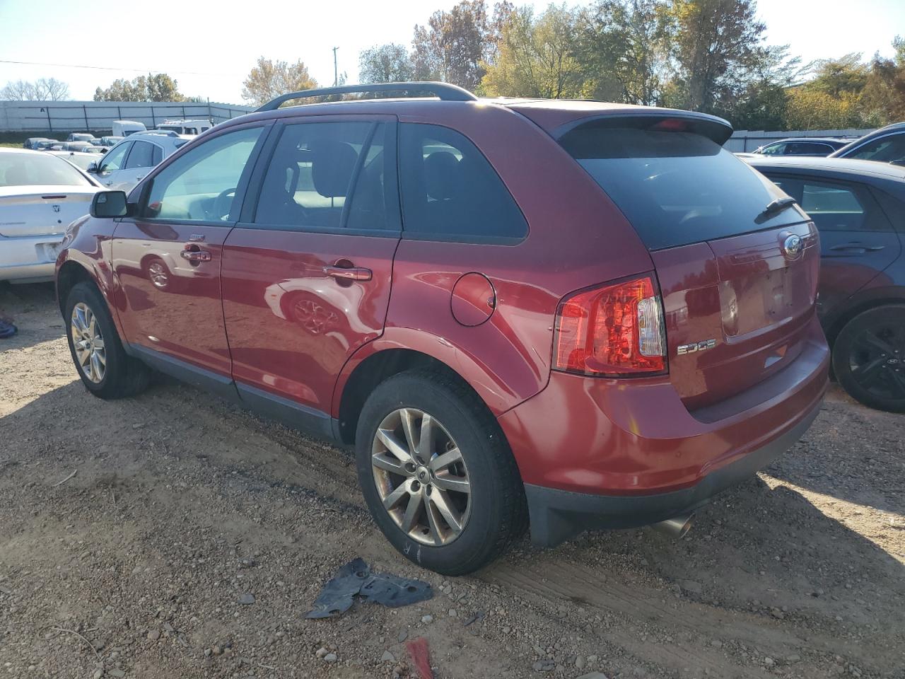 Image 2 of 2013 FORD EDGE SEL 2013 with VIN 2FMDK3JC9DBB20532