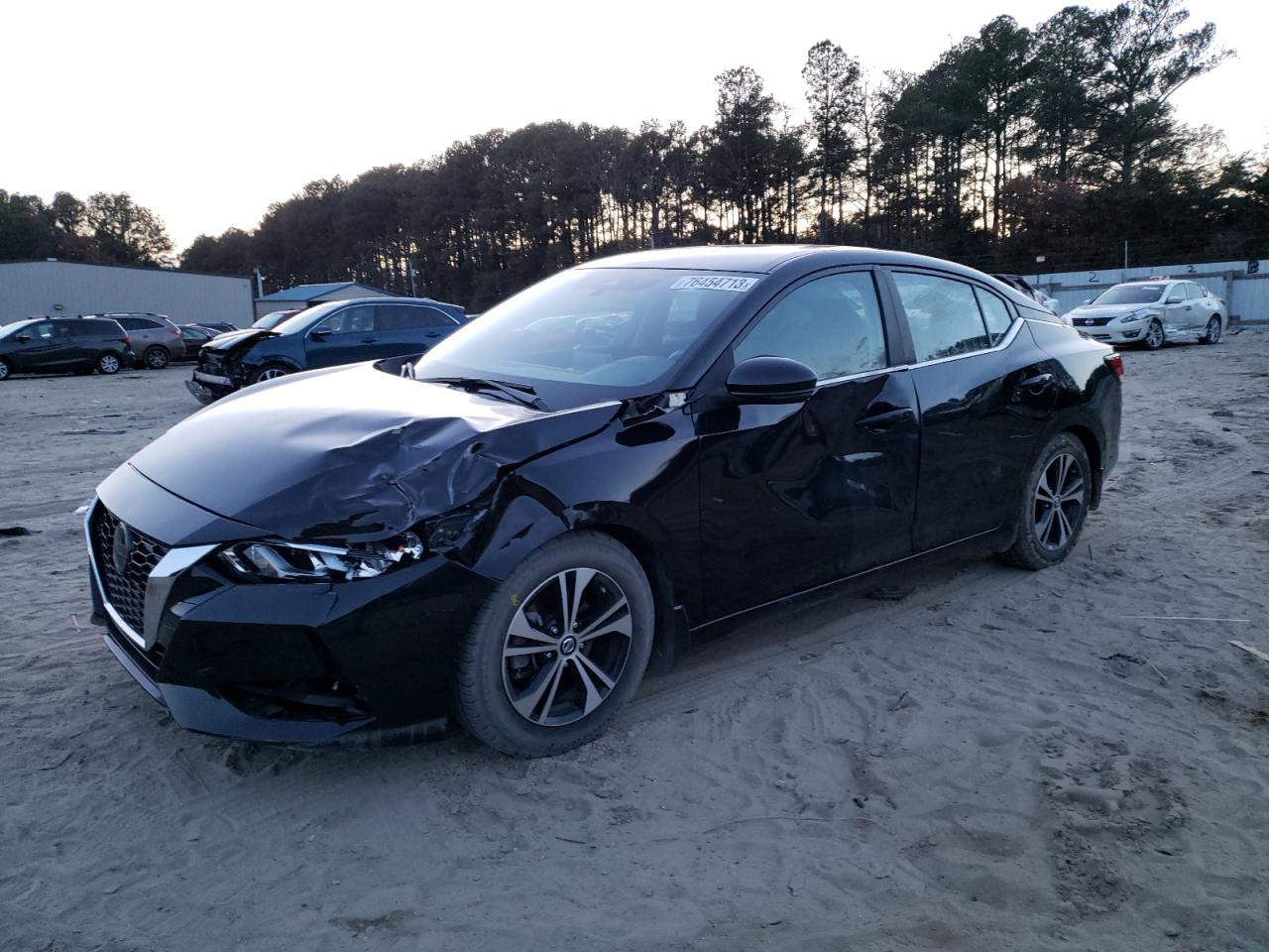 Изображение 1 2020 NISSAN SENTRA SV 2020 с VIN 3N1AB8CV5LY217416