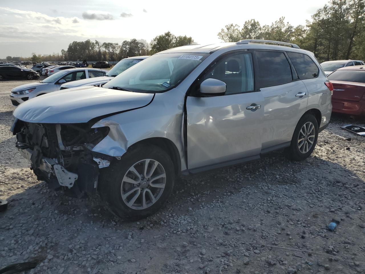 Image 1 of 2016 NISSAN PATHFINDER S 2016 with VIN 5N1AR2MN3GC654135