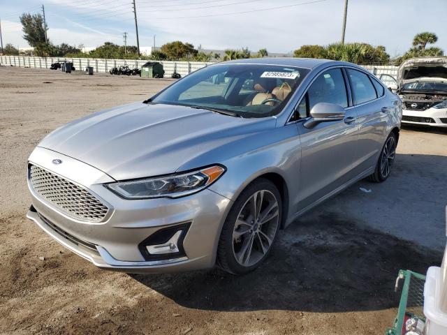 Image 1 of 2020 FORD FUSION TITANIUM 2020 with VIN 3FA6P0K98LR174510