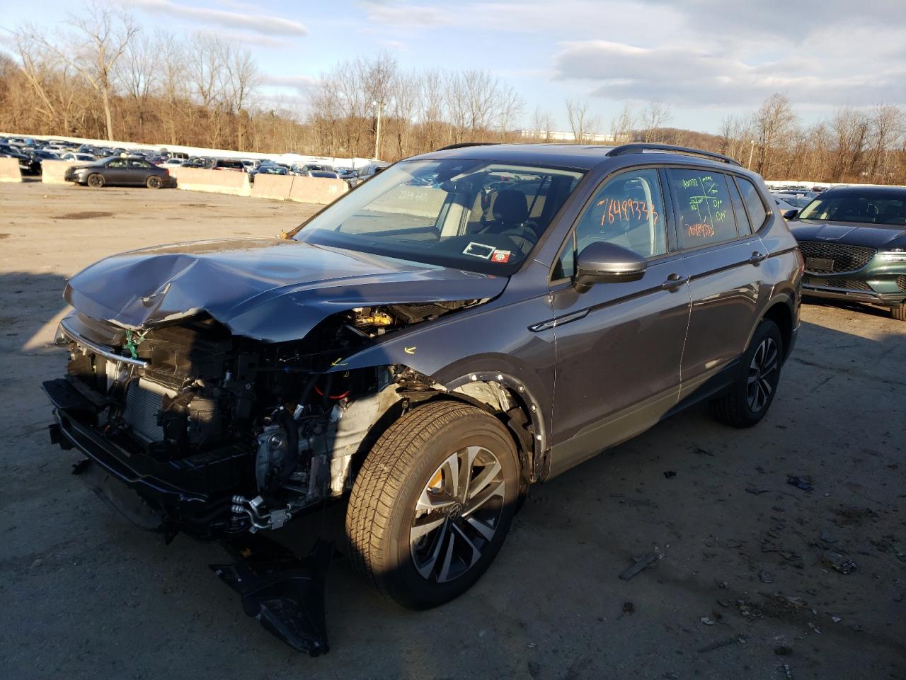 Image 1 of 2023 VOLKSWAGEN TIGUAN S 2023 with VIN 3VVFB7AX9PM112703