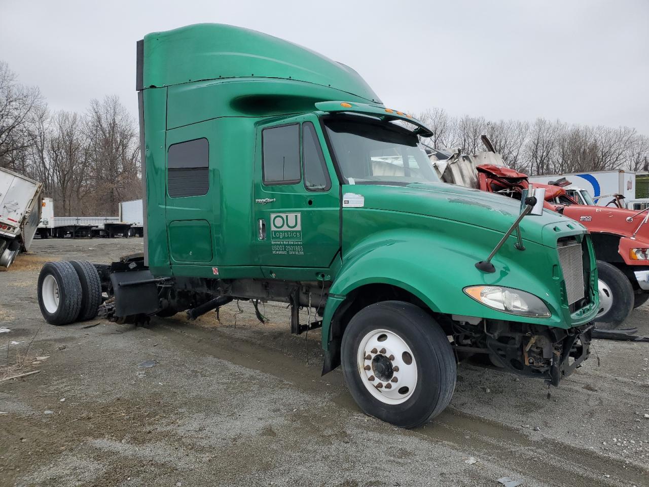 Image 1 of 2012 INTERNATIONAL PROSTAR  2012 with VIN 3HSDJSJR7CN647716