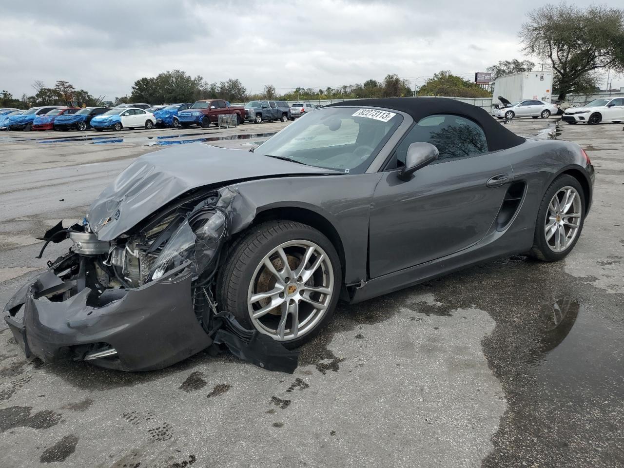 Изображение 1 2016 PORSCHE BOXSTER  2016 с VIN WP0CA2A8XGS120686