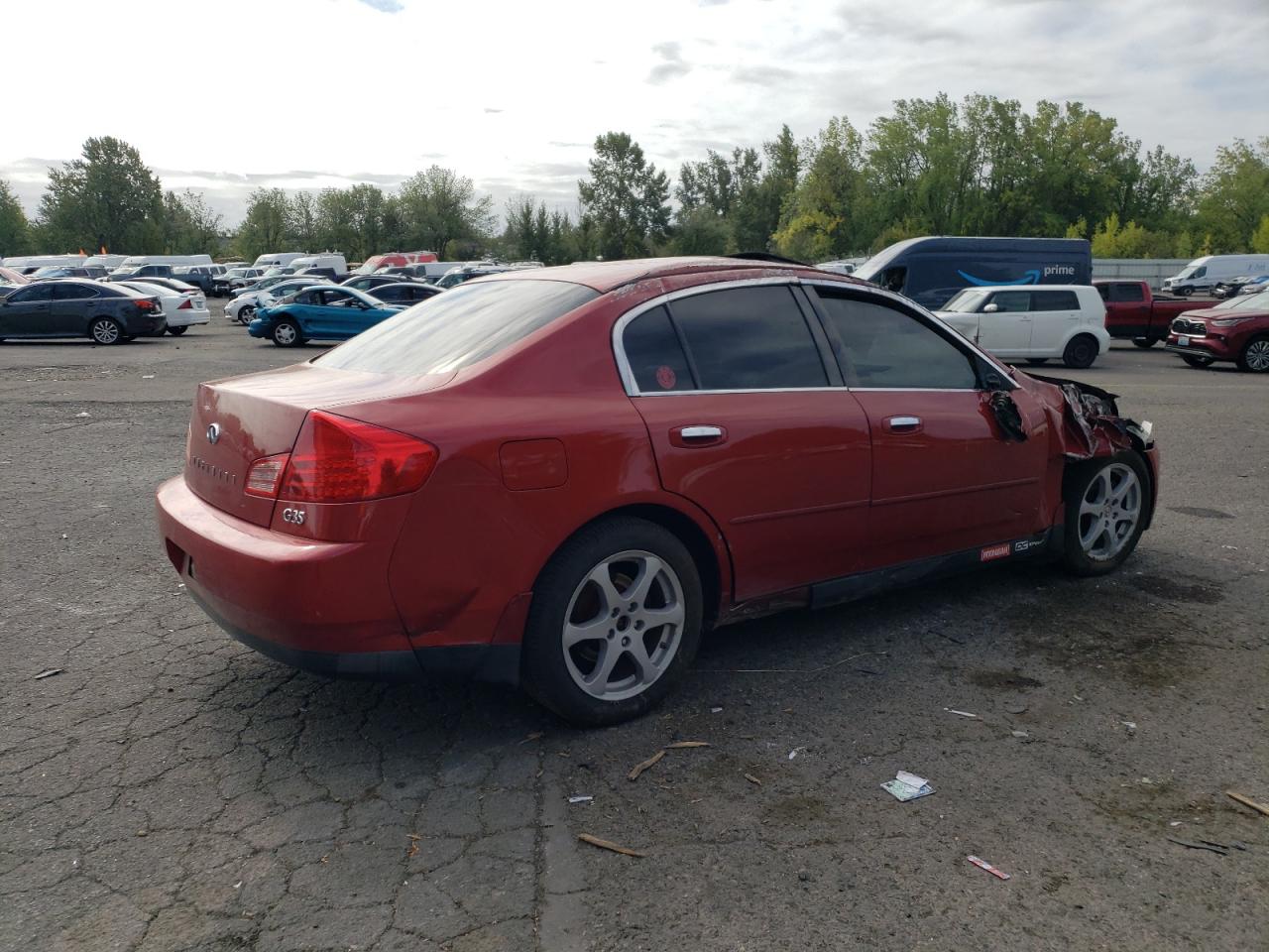 Image 3 of 2004 INFINITI G35  2004 with VIN JNKCV51E44M615508