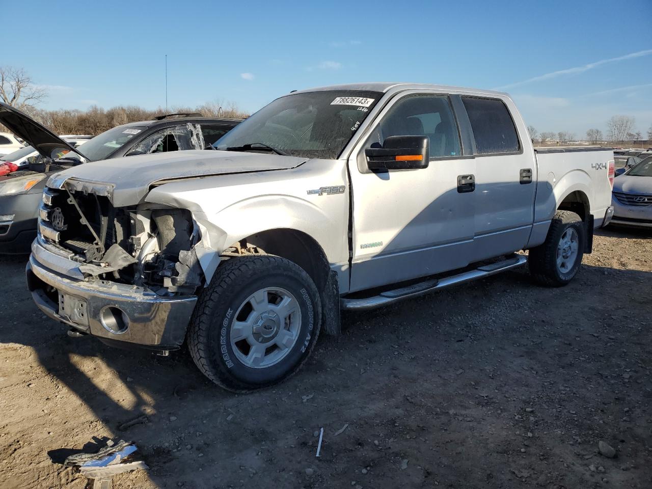 Obraz 1 z 2012 FORD F150 SUPERCREW 2012 z VIN 1FTFW1ET4CFC91363