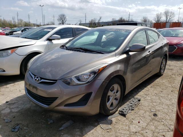 Image 1 of 2014 HYUNDAI ELANTRA SE 2014 with VIN 5NPDH4AE1EH522786