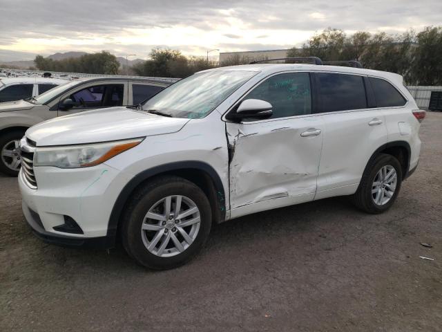 Image 1 of 2015 TOYOTA HIGHLANDER LE 2015 with VIN 5TDZARFH2FS012436