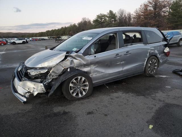 Image 1 of 2022 HONDA ODYSSEY EXL 2022 with VIN 5FNRL6H73NB060494