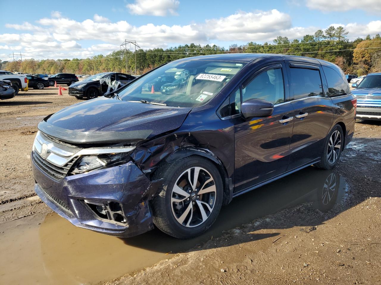 Image 1 of 2019 HONDA ODYSSEY ELITE 2019 with VIN 5FNRL6H95KB077617