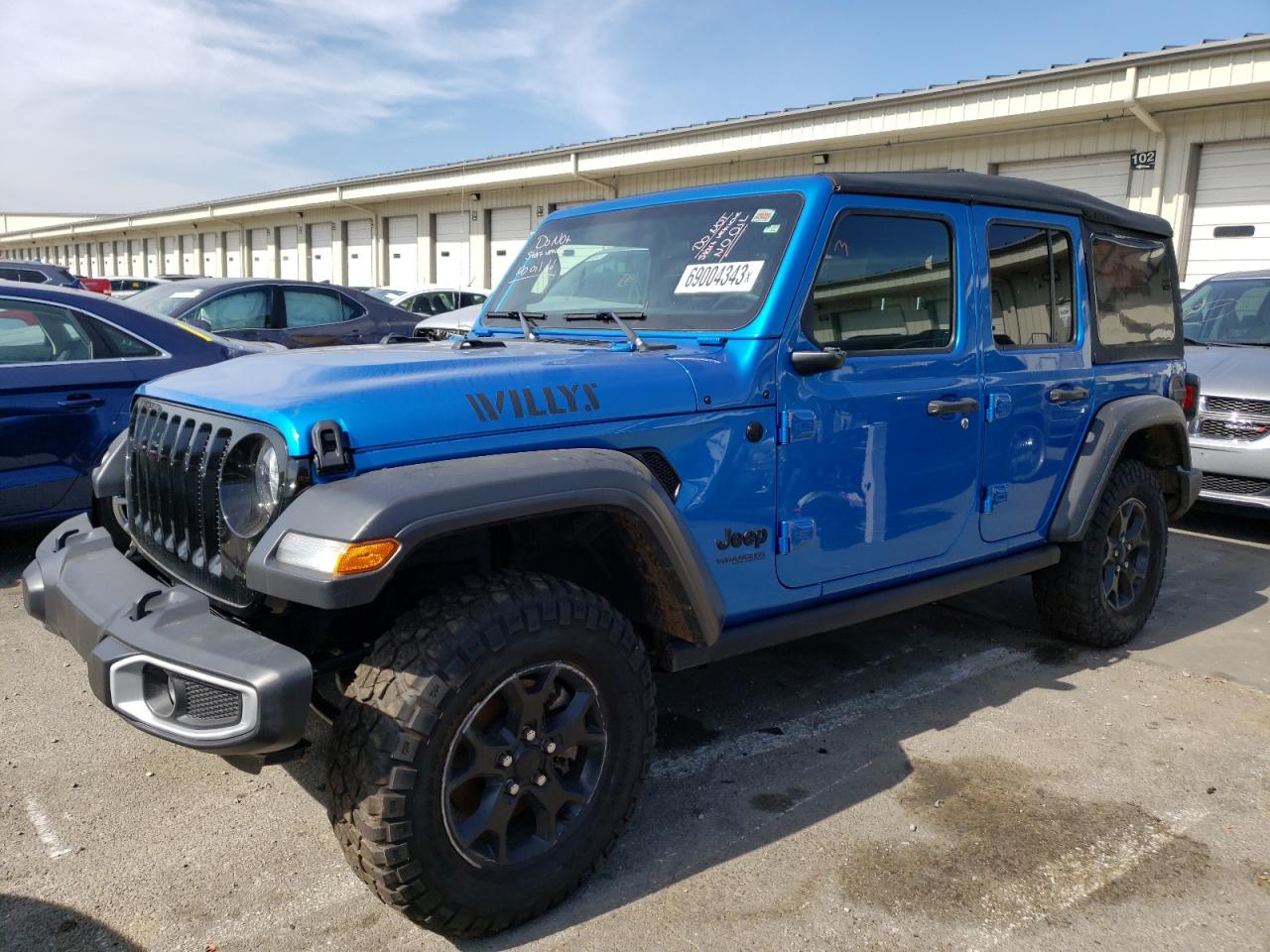 Изображение 2022 JEEP WRANGLER UNLIMITED SPORT 2022
