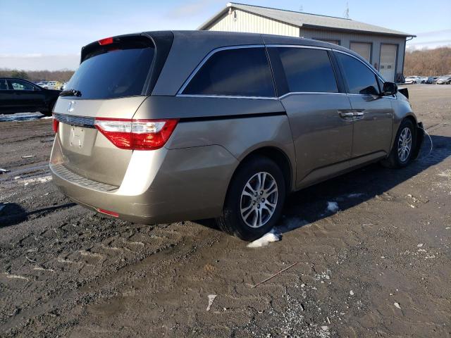 Изображение 3 2011 HONDA ODYSSEY EXL 2011 с VIN 5FNRL5H69BB052896