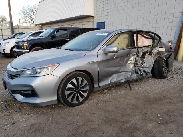 Изображение 1 2017 HONDA ACCORD HYBRID 2017 с VIN JHMCR6F36HC007227