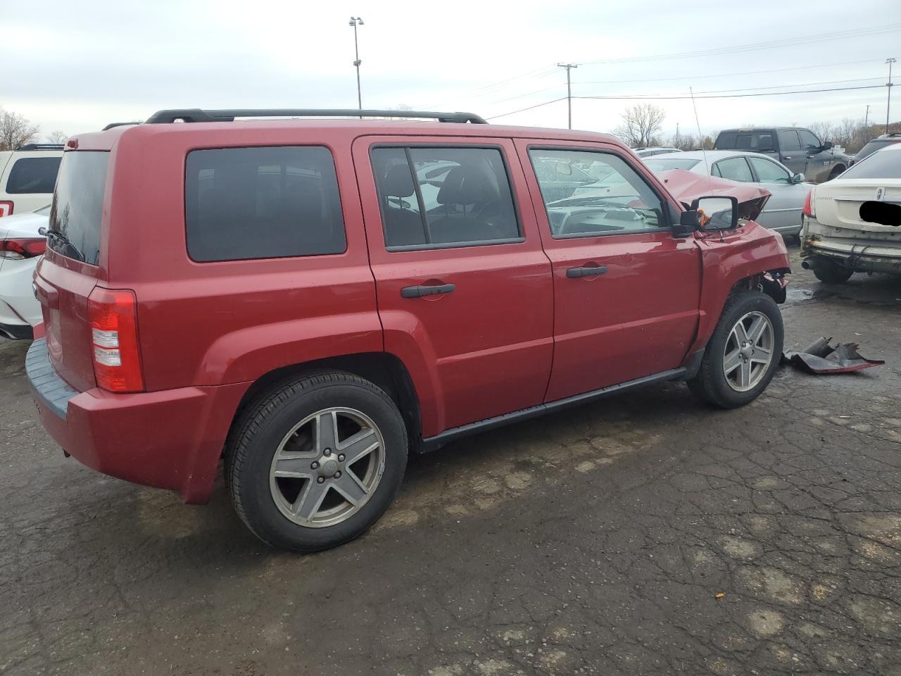 Image 3 of 2008 JEEP PATRIOT SPORT 2008 with VIN 1J8FF28W58D572420