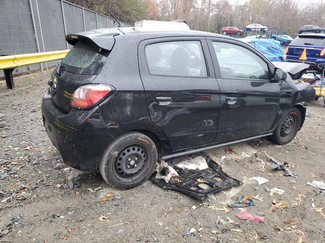 Image 3 of 2022 MITSUBISHI MIRAGE ES 2022 with VIN ML32AUHJ9NH002528