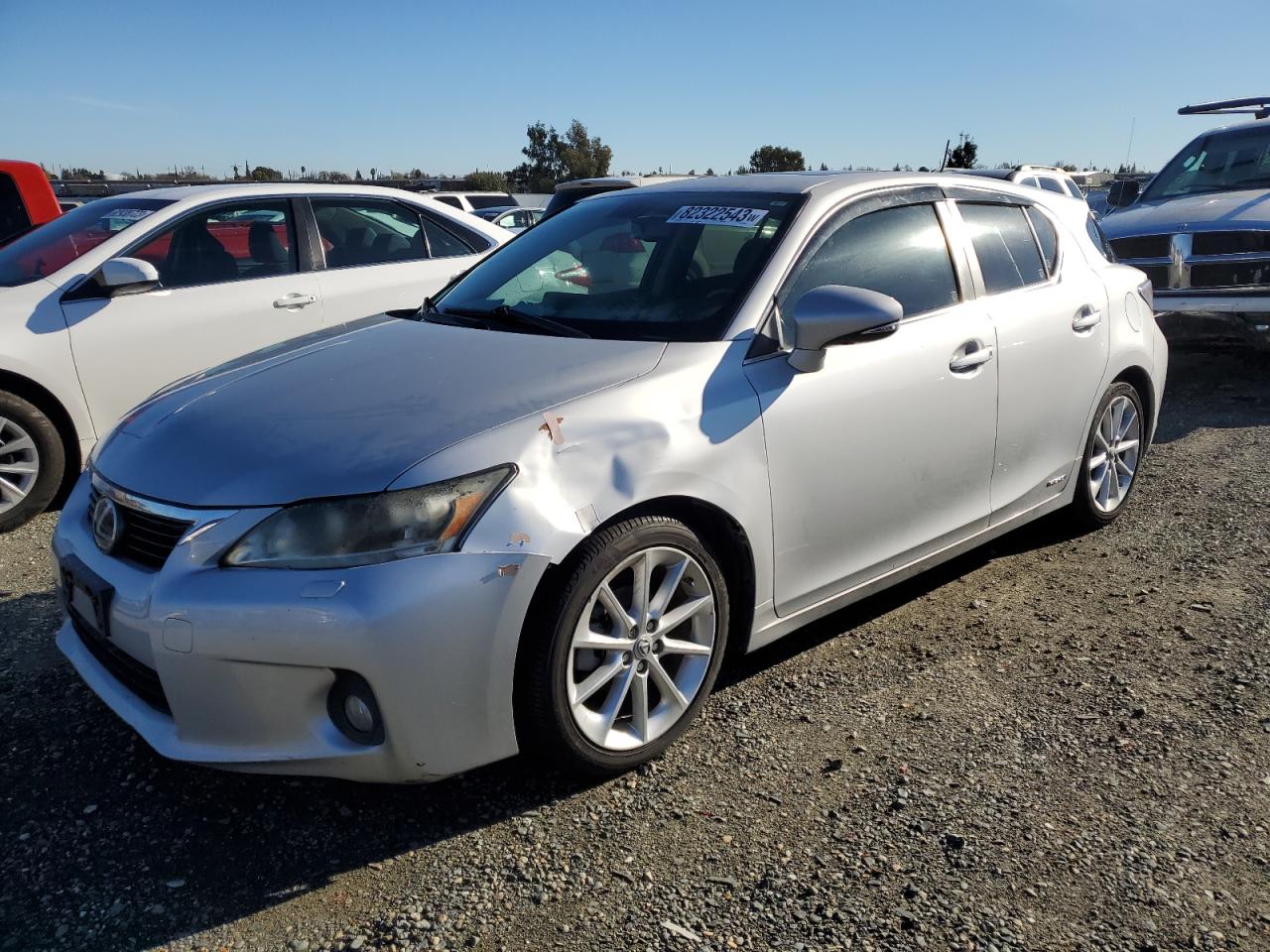 Image 1 of 2011 LEXUS CT 200 2011 with VIN JTHKD5BH9B2022694