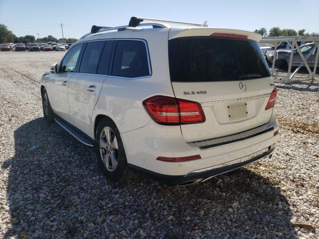 Image 3 of 2017 MERCEDES-BENZ GLS 450 4MATIC 2017 with VIN 4JGDF6EE0HA894882