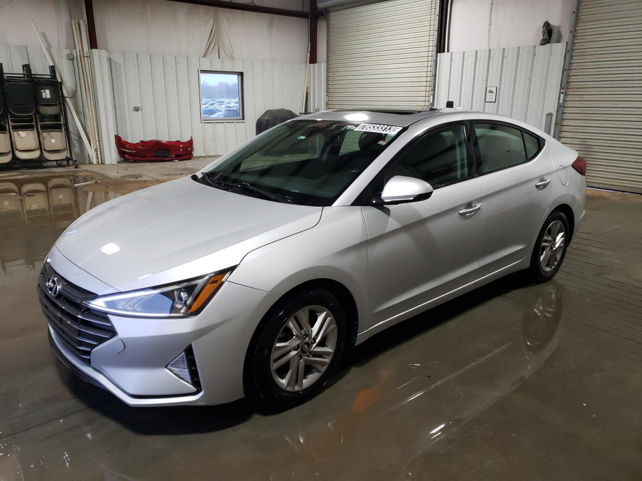 Image 1 of 2019 HYUNDAI ELANTRA SEL 2019 with VIN KMHD84LF6KU764458