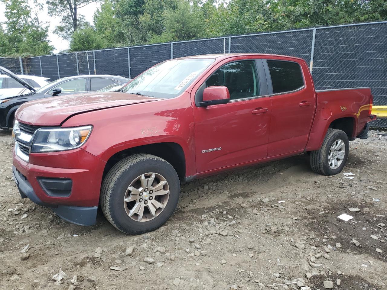 Image 1 of Chevrolet Colorado Lt 2018 with VIN 1GCGSCEA8J1182795