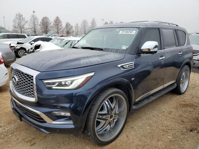 Image 1 of 2019 INFINITI QX80 LUXE 2019 with VIN JN8AZ2NE9K9229757