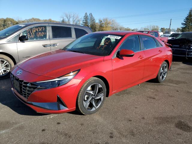 Изображение 1 2023 HYUNDAI ELANTRA LIMITED 2023 с VIN 5NPLP4AG2PH107558