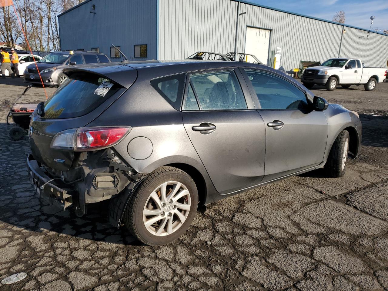 Image 3 of 2012 MAZDA 3 I 2012 with VIN JM1BL1L84C1600218