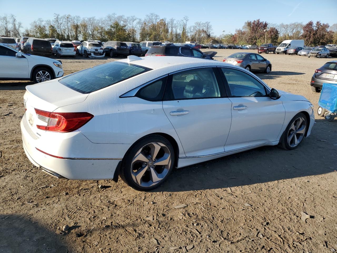Image 3 of 2018 HONDA ACCORD TOURING 2018 with VIN 1HGCV1F90JA163383