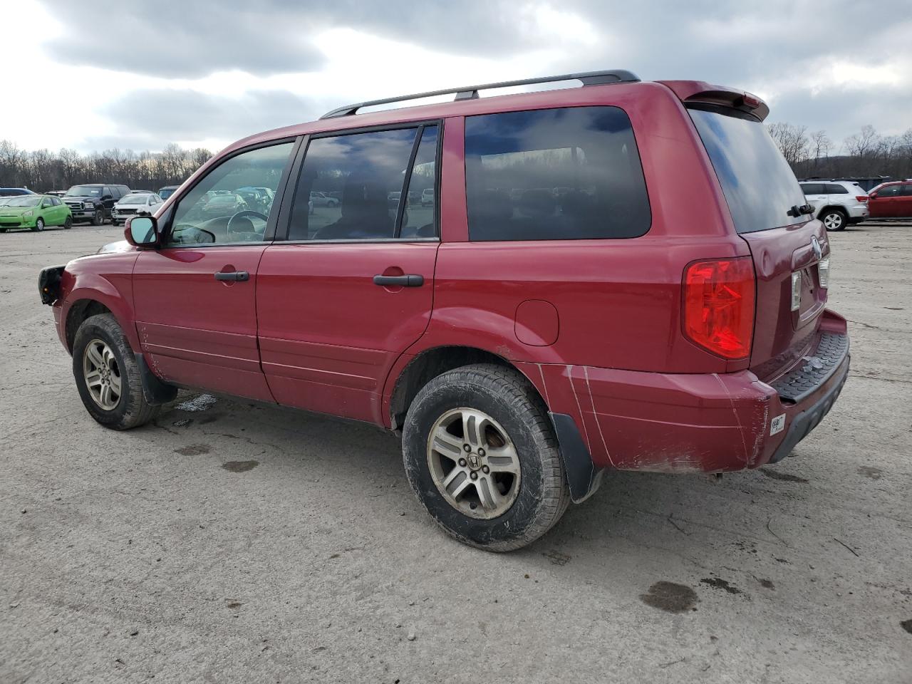 Image 2 of 2005 HONDA PILOT EXL 2005 with VIN 5FNYF18505B068136