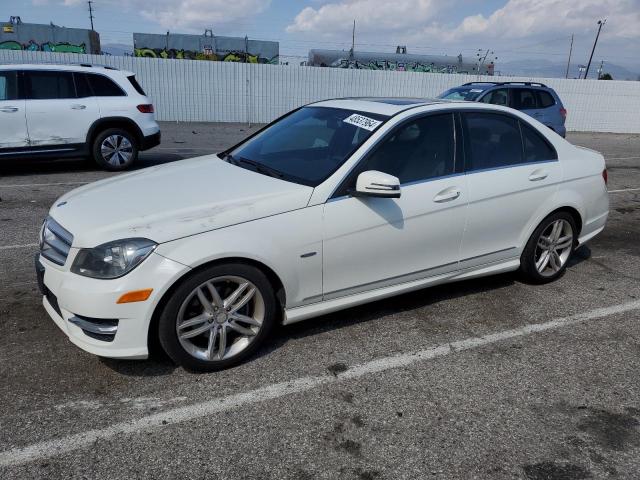 Image 1 of 2012 MERCEDES-BENZ C 250 2012 with VIN WDDGF4HB2CR200894