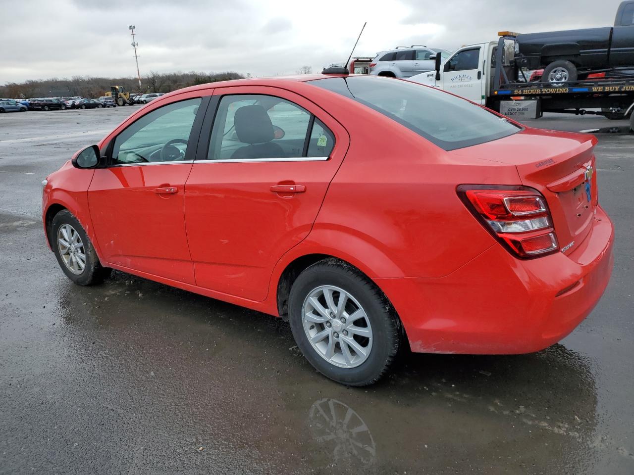 Image 2 of 2017 CHEVROLET SONIC LT 2017 with VIN 1G1JD5SG5H4152546