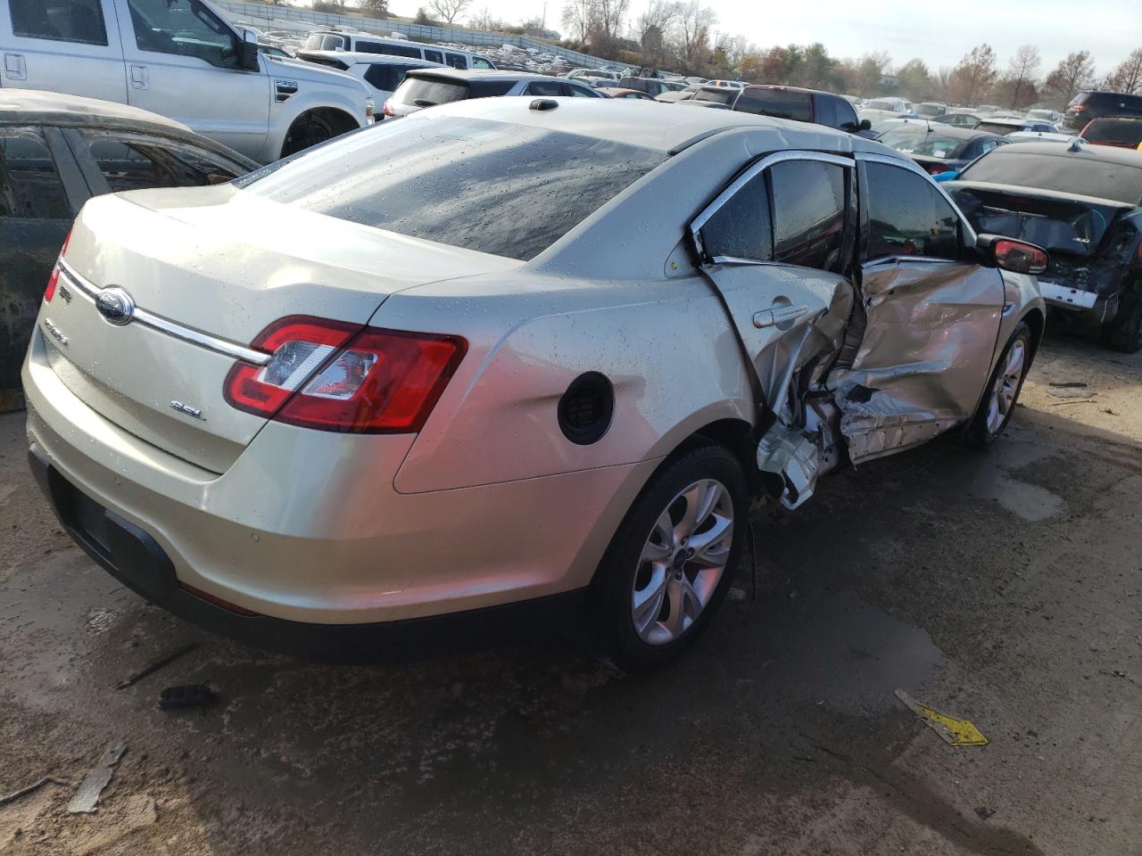 Image 3 of 2010 FORD TAURUS SEL 2010 with VIN 1FAHP2EW8AG116858